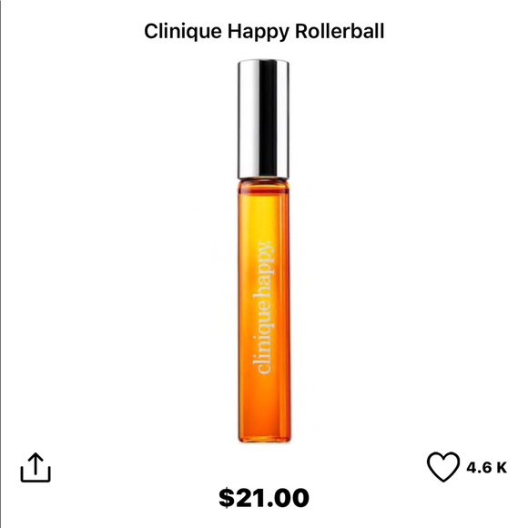 Clinique HAPPY Perfume Rollerball 10 mL 🛍 BNIB - Picture 2 of 8